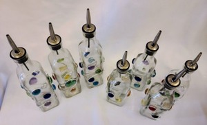 lot 157 image: Decorative OilVinegar Dispensers