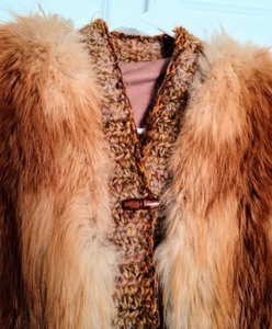 lot 182 image: Amazing Fur Sweater Coat
