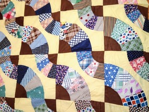 lot 217 image: Unfinished Quilt