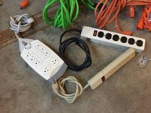 lot 237 image: Electrical Items including Extension Cords