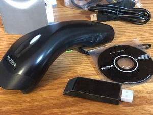 lot 101 image: Numa Wireless Barcode Scanner