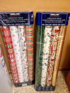 lot 258 image: Holiday Wrapping Paper and Storage Container