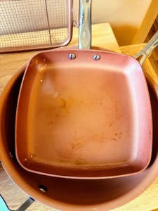 lot 280 image: Copper PansCookware