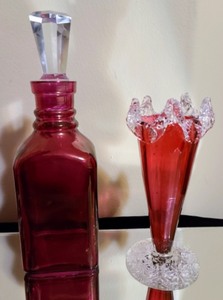 lot 336 image: Pretty Vintage Glassware