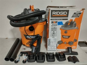 lot 90 image: RIDGID 90 GAL WETDRY VAC
