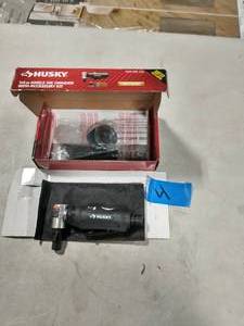 lot 4 image: HUSKY 14 in. Angle Die Grinder with Accessory Kit
