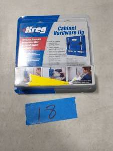 lot 18 image: KREG Cabinet Hardware Jig