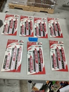 lot 22 image: 7 DIABLO Metal and General Purpose Carbide Reciprocating Set (3-Piece)