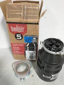 lot 68 image: INSINKERATOR 12 HP Badger 5 Continuous Feed Garbage Disposal