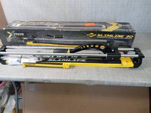 30 in. Slimline Professional Tile Cutter by QEP- open box not used  - SEE PICTURES