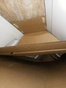 Ovation 32 in. x 60 in. x 59 in. 5-Piece Glue-Up Alcove Bath Wall Set in Sand Travertine by American Standard- open box not used  - SEE PICTURES
