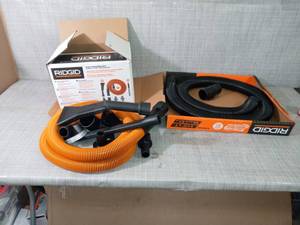 Vacuum Hose for RIDGID WetDry Shop Vacuums by RIDGID- set of 2 - open box not used  - SEE PICTURES