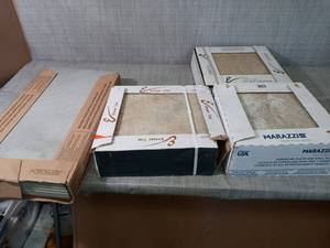 Mixed lot of different floor tiles  - SEE PICTURES