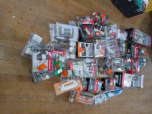 Mixed lot of different conditions of kwikset door knobs  - SEE PICTURES