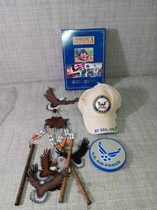 Mixed lot of Patriotic items  - SEE PICTURES