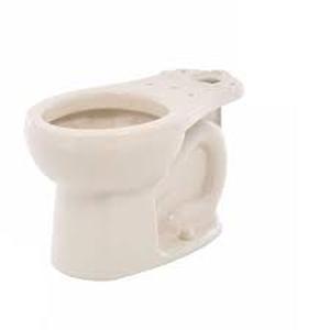 H2Option Siphonic Dual Flush Round Front Toilet Bowl Only in White by American Standard- open box not used  - SEE PICTURES