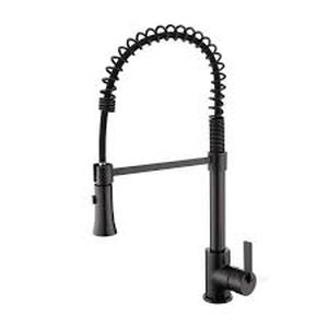 Single-Handle Pull-Down Sprayer Kitchen Faucet with 2-Function Sprayhead in Oil Rubbed Bronze by LUXIER- open box not used  - SEE PICTURES