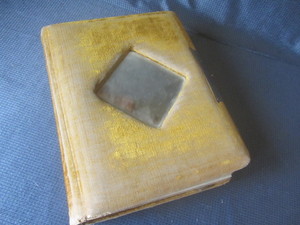 lot 67 image: Antique photo album with tin type a...