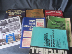 lot 68 image: Auto repair books...