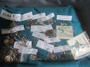 lot 74 image: Costume jewelry...