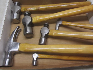 lot 134 image: Hammers  ball peen 40oz, Stanley 2...