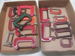 lot 135 image: C-Clamps 3 Judd, 1-12...
