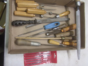 lot 148 image: Files with needle...