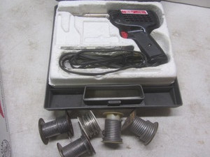 lot 165 image: Weller solder iron & solder...