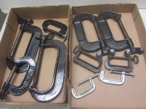 lot 169 image: C-clamps Jorgensen 4 & 6, Hargra...