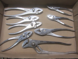 lot 172 image: Pliers & channel locks with Diamond...
