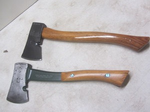 lot 176 image: Hatchets with Bridgeport Hardware w...
