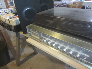 lot 240 image: Sears 8-track player, phonograph, t...