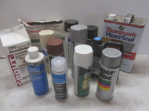 lot 250 image: Thompson water sealer, Rustoleum, t...