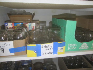 lot 286 image: Jelly jars...