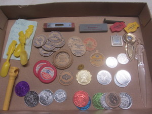 lot 304 image: Creamery bottle tops eight Taylors...