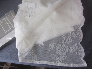 lot 45 image: Ikea curtain panels 57x118, two a...
