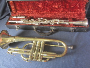 lot 43 image: Steel clarinet - Loveri, Old Ambass...