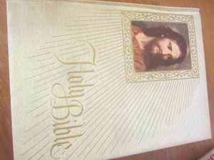 lot 337 image: Holy Bible, 1972-73 edition...