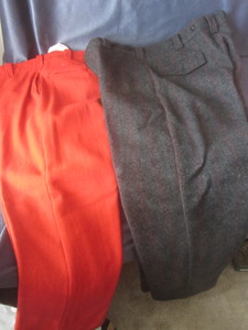 lot 352 image: Vintage hunting pants 36x32 Wool...