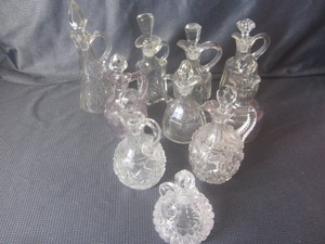 lot 373 image: Cruets, ten...