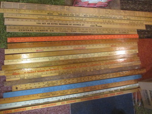 lot 463 image: Yardsticks & 48 stores & hardware...