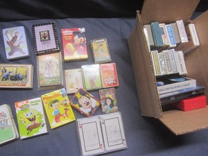 lot 464 image: Playing cards including childrens...