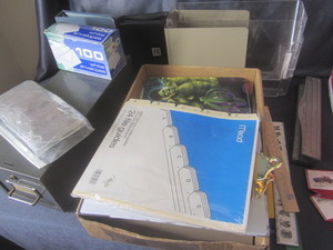 lot 396 image: Office file box, dividers, label m...