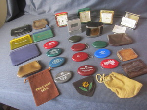 lot 406 image: Coin purses, alarm clocks including...
