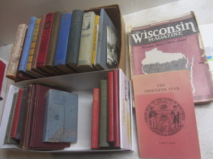 lot 497 image: Vintage books 1920s, Wis magazine...