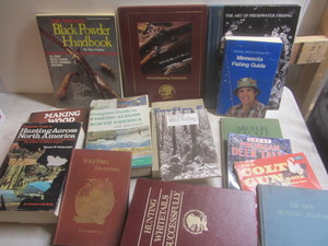 lot 503 image: Fishing & Hunting Books making woo...