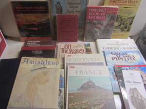 lot 512 image: Books railroad, American west, Ala...