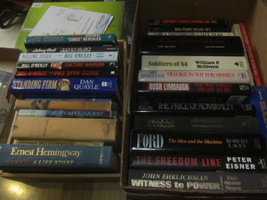 lot 513 image: Biographys & Novels - Hemmingway...
