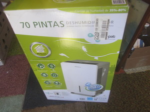 lot 527 image: Soleus dehumidifier, 70 pint, appea...