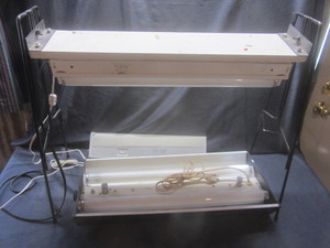 lot 539 image: Grow light stand, under counter lig...